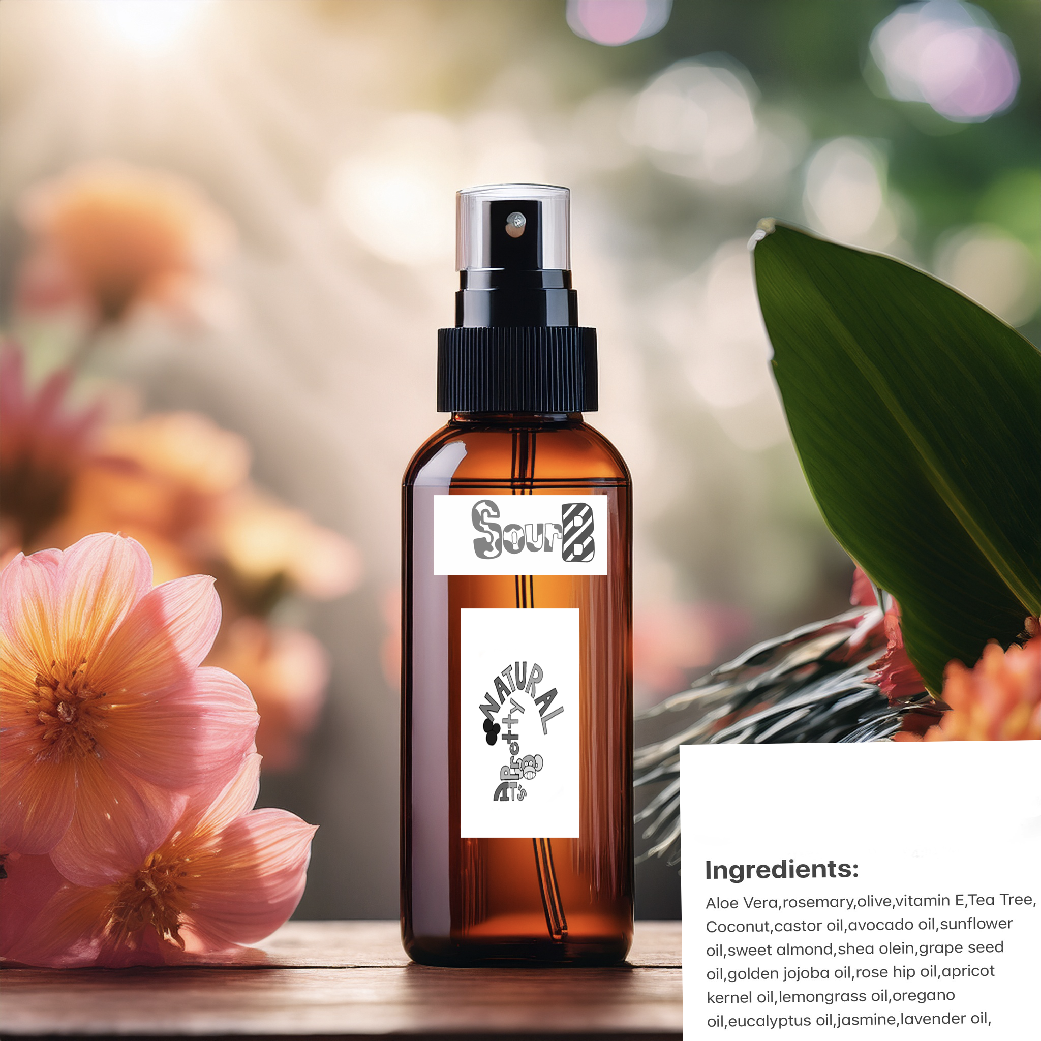 SourBaby hair and skin oil spray