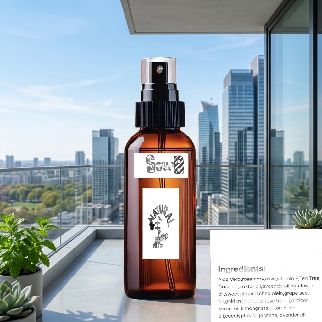 SourBaby 2 in 1 oil spray 
50 lm
Amber plastic bottle spray
