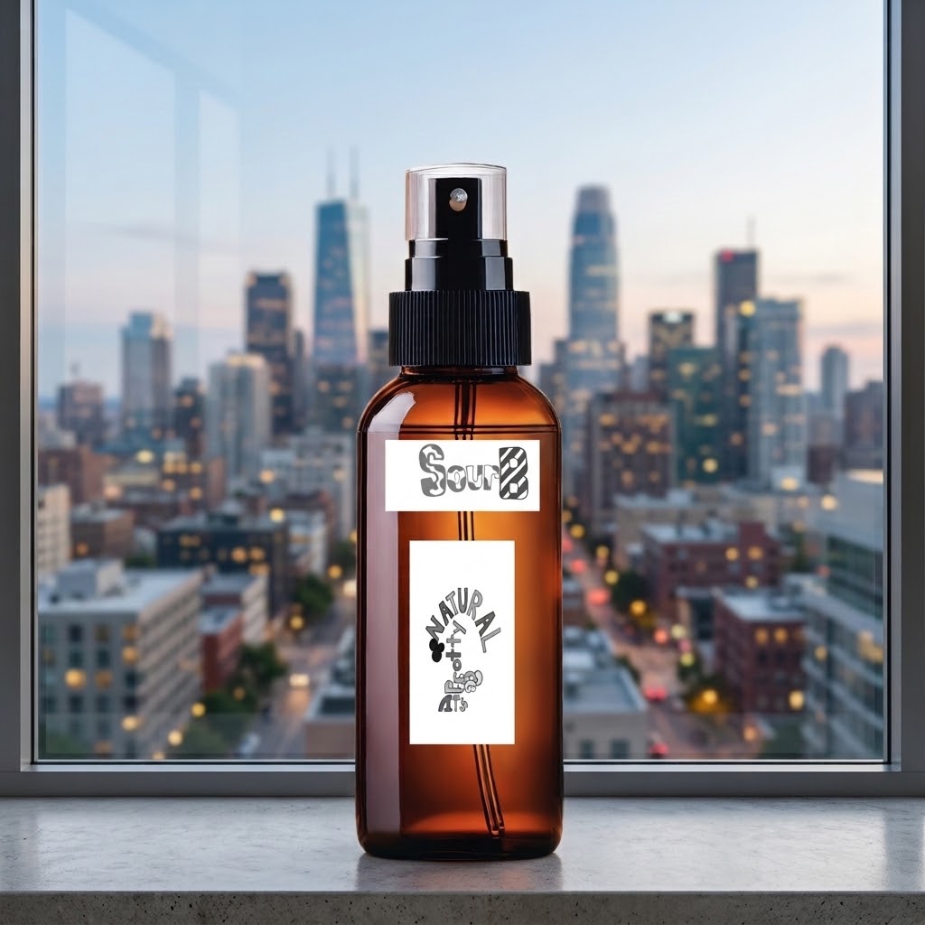 SourBaby 2 in 1 oil spray 
50 lm
Amber plastic bottle spray